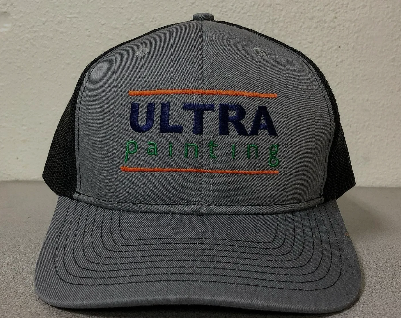 A Hat that says Ultra Painting on it, Soquel, CA, Sport About Graphics